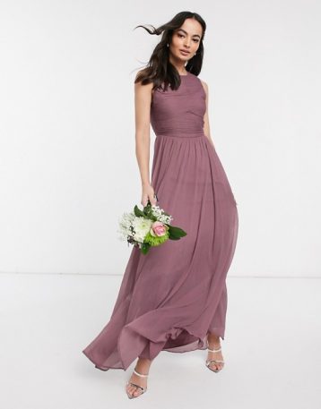 mauve bridesmaid dresses asos