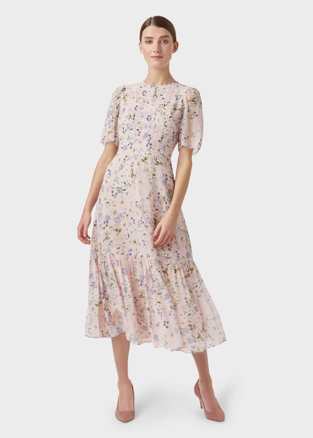 Hobbs tea shop rose dress