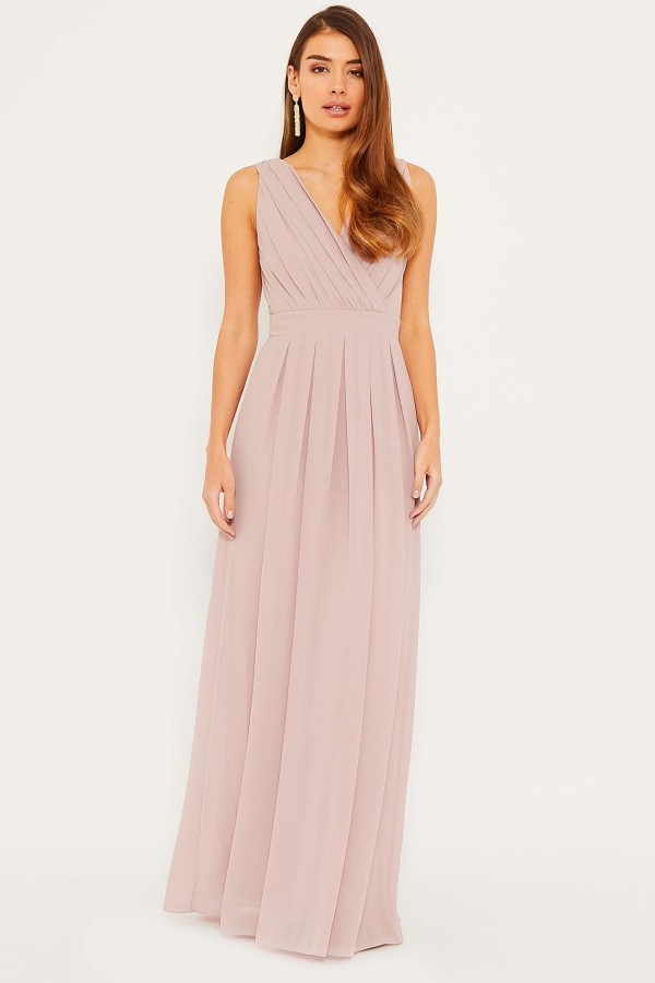 tfnc pale mauve dress