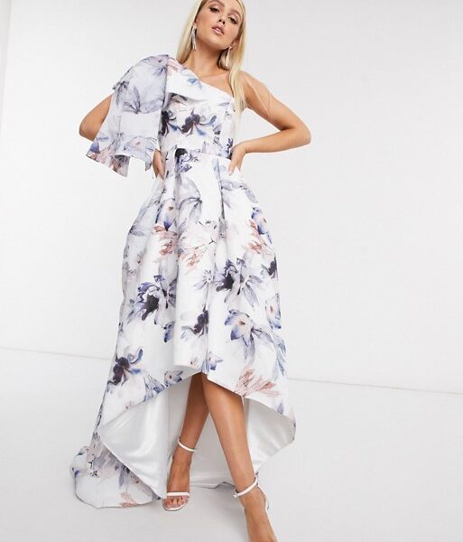 bariano one shoulder dress