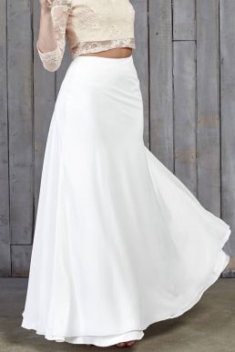 Hammond Bridal Maxi Skirt Ivory