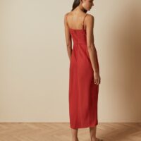 Knot draped dress best sale