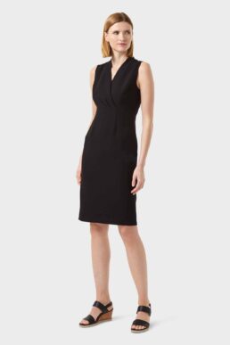 Hobbs Sabrina Shift Dress Black