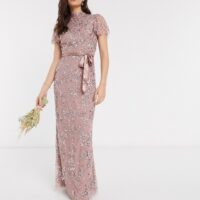 Maya high hotsell neck dress