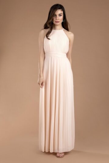 TFNC Serene Nude Maxi Bridesmaid Dress