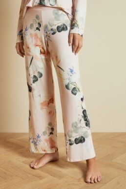 Ted Baker YALIINE Elegant jersey pyjama bottoms Pink Multi