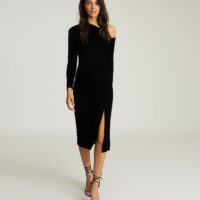 Reiss green velvet sales dress