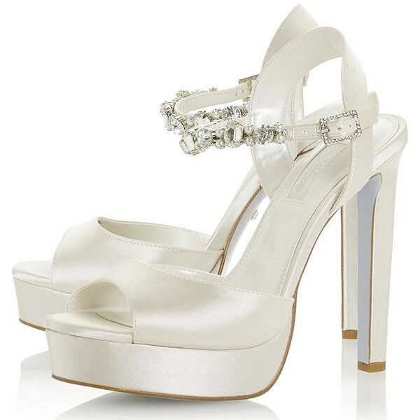 platform bridal shoes uk