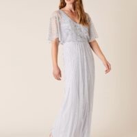 Monsoon store silver dress