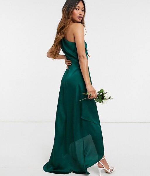 tfnc one shoulder maxi dress