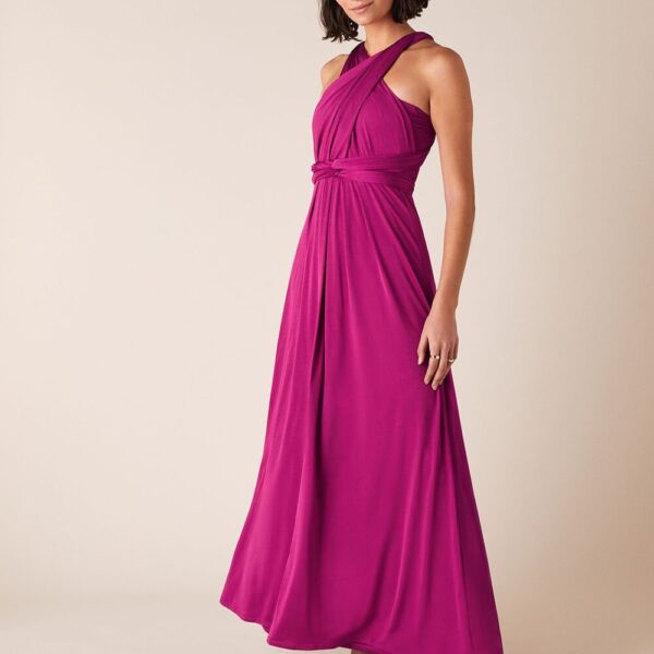 multi tie bridesmaid dresses