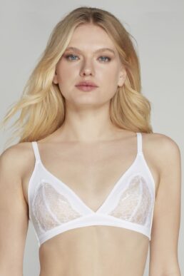 Dion Balconette Multiway Sculpting Bra in White | Agent Provocateur
