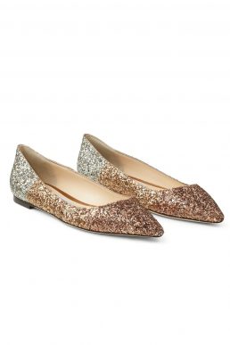 Jimmy Choo ROMY 85 Viola Mix Speckled Glitter Pointy Toe Pumps