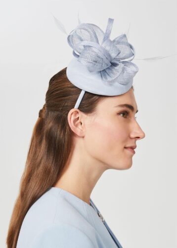 Hobbs Sloan Fascinator, Light Blue - Image 2