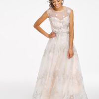 Joanna Hope Beaded Bridal Maxi Dress  Bridal maxi dress, Wedding dress,  Bridal dresses