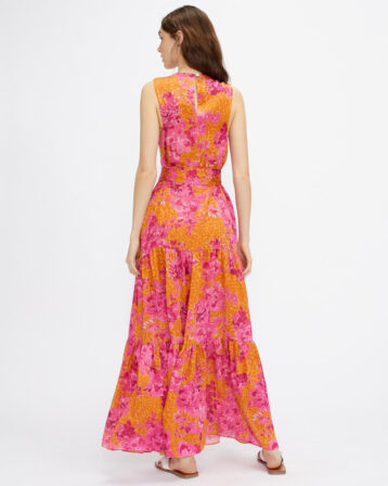 bambia tiered maxi dress