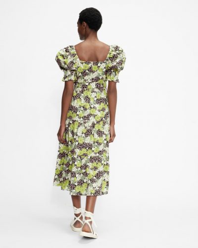 ted baker deyja graduated midi dress