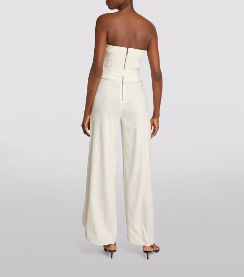 Bebe cheap white jumpsuit