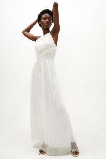 Coast pleated maxi dress online