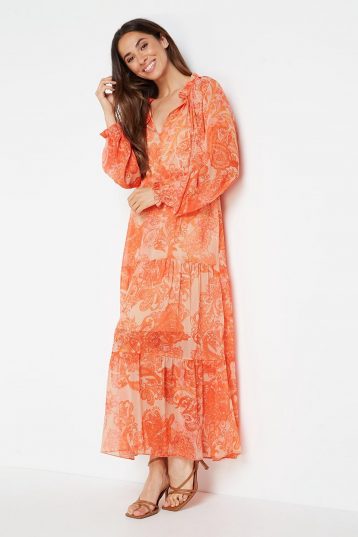 Wallis hot sale chiffon dress