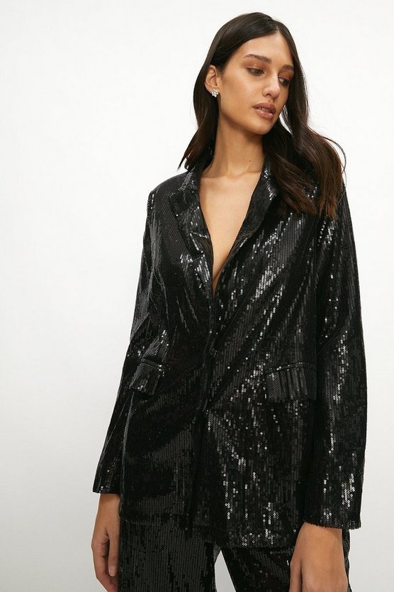 Sequin Blazer