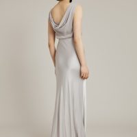 Ghost Claudia Bridesmaid Maxi Dress Silver Lake