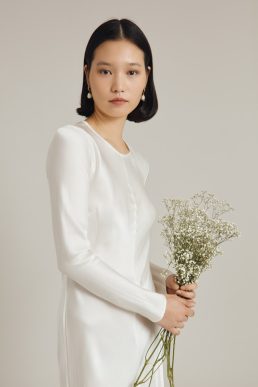 Ghost Mari Sleeve Wedding Dress Ivory