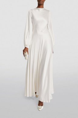 ROKSANDA Silk Amarantia Bridal Gown Ivory