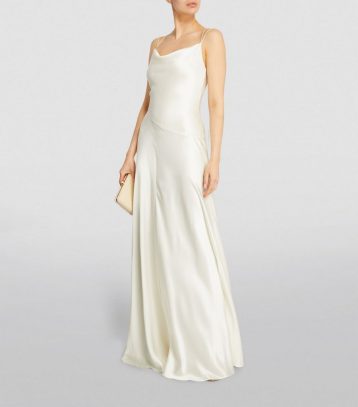 ROKSANDA Silk Nadiana Bridal Gown Ivory