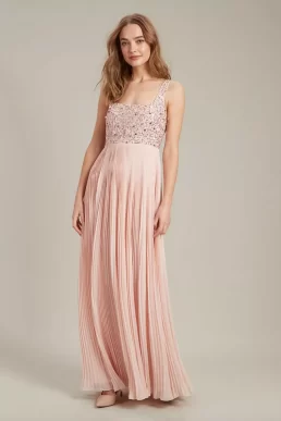 Dorothy perkins blush bridesmaid dress hotsell