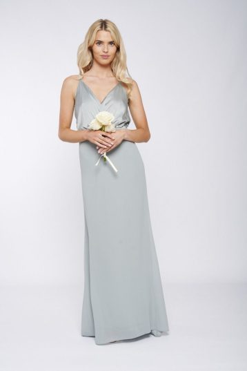 TFNC Reilly Light Green Lily Maxi Bridesmaid Dress