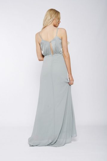 TFNC Reilly Light Green Lily Maxi Bridesmaid Dress