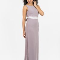 Tfnc halannah pale mauve best sale maxi dress