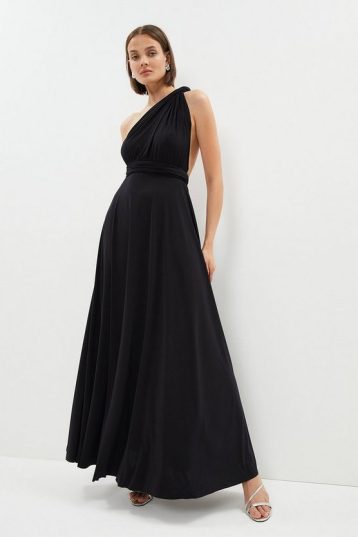 Coast Petite Multiway Bridesmaid Maxi Bridesmaid Dress​ Black