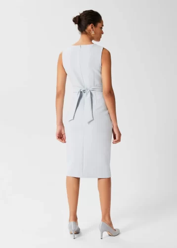 Hobbs Kaia Dress Pale Blue