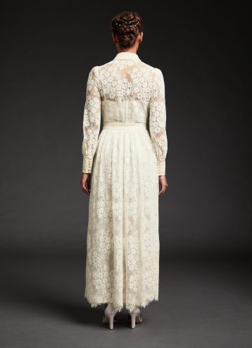 LK Bennett Lily Ivory Lace Wedding Dress