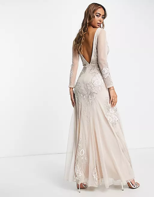 Miss Selfridge Miss Selfrdige Embroidered Maxi Dress, $234