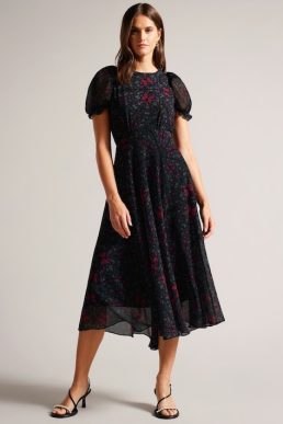 Ted baker yanna floral on sale dress