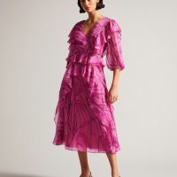 Ted baker fashion cerise pink dress