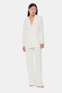 Whistles Andie Wedding Blazer Ivory