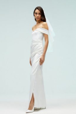 Coast Corset Fishtail Bridal Maxi Dress Ivory