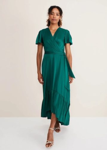 Phase Eight Nancie Eclipse Dress Jewel Green