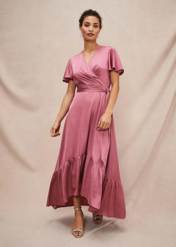 Phase Eight Nancie Eclipse Dress Rosewood Pink