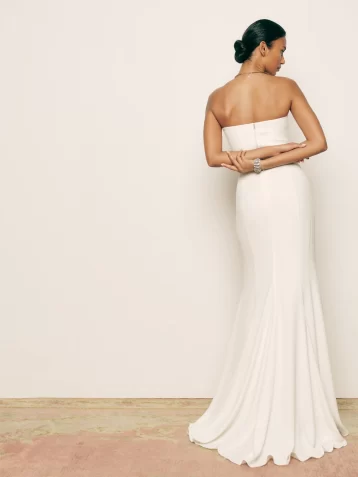 Reformation Haisley Bridal Two Piece Ivory