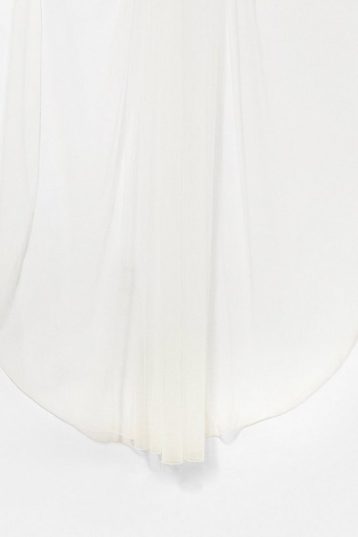 Coast Premium Plain Floor Length Veil ivory