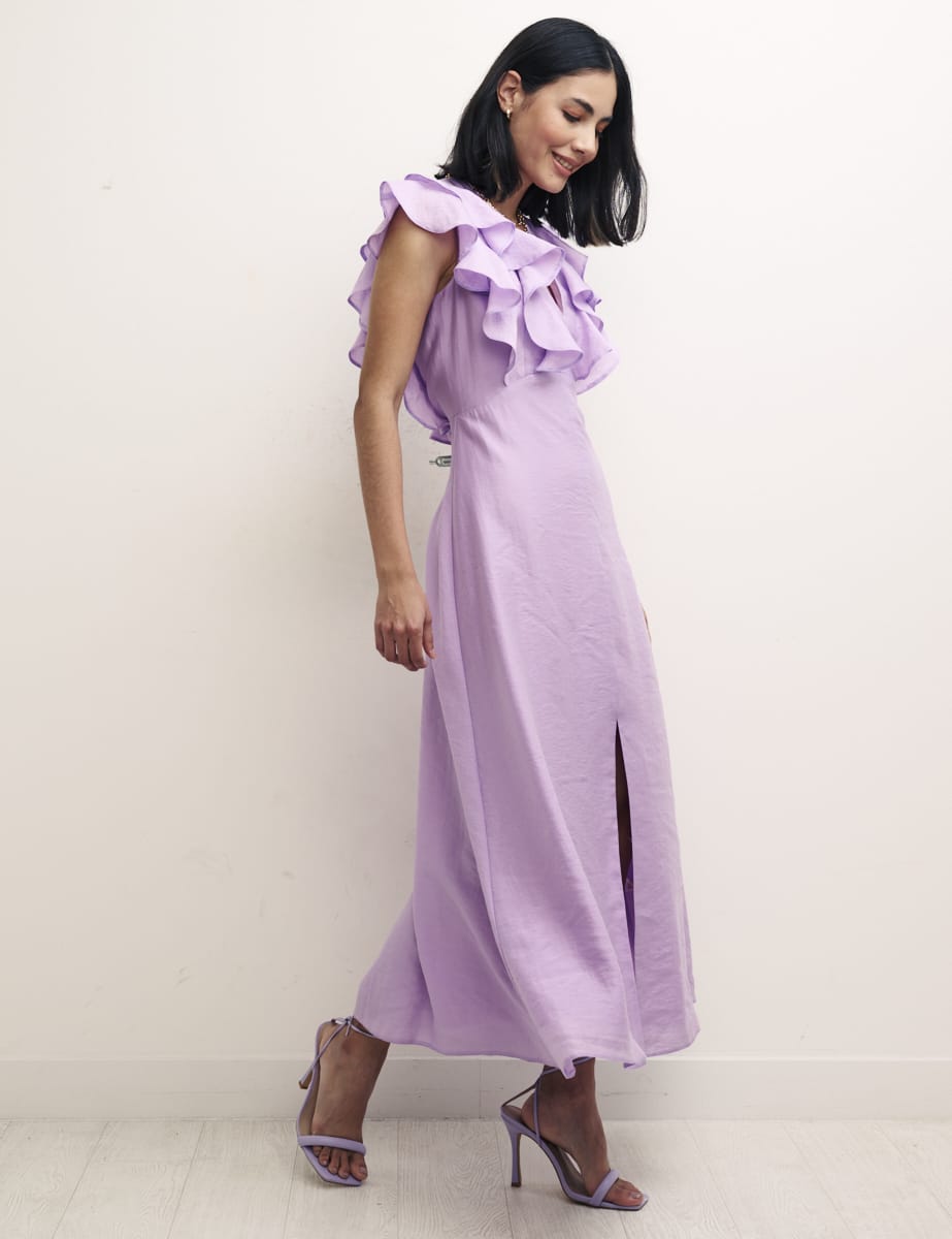 Lilac Coco Midi Dress TENCEL™ LYOCELL, £95.00