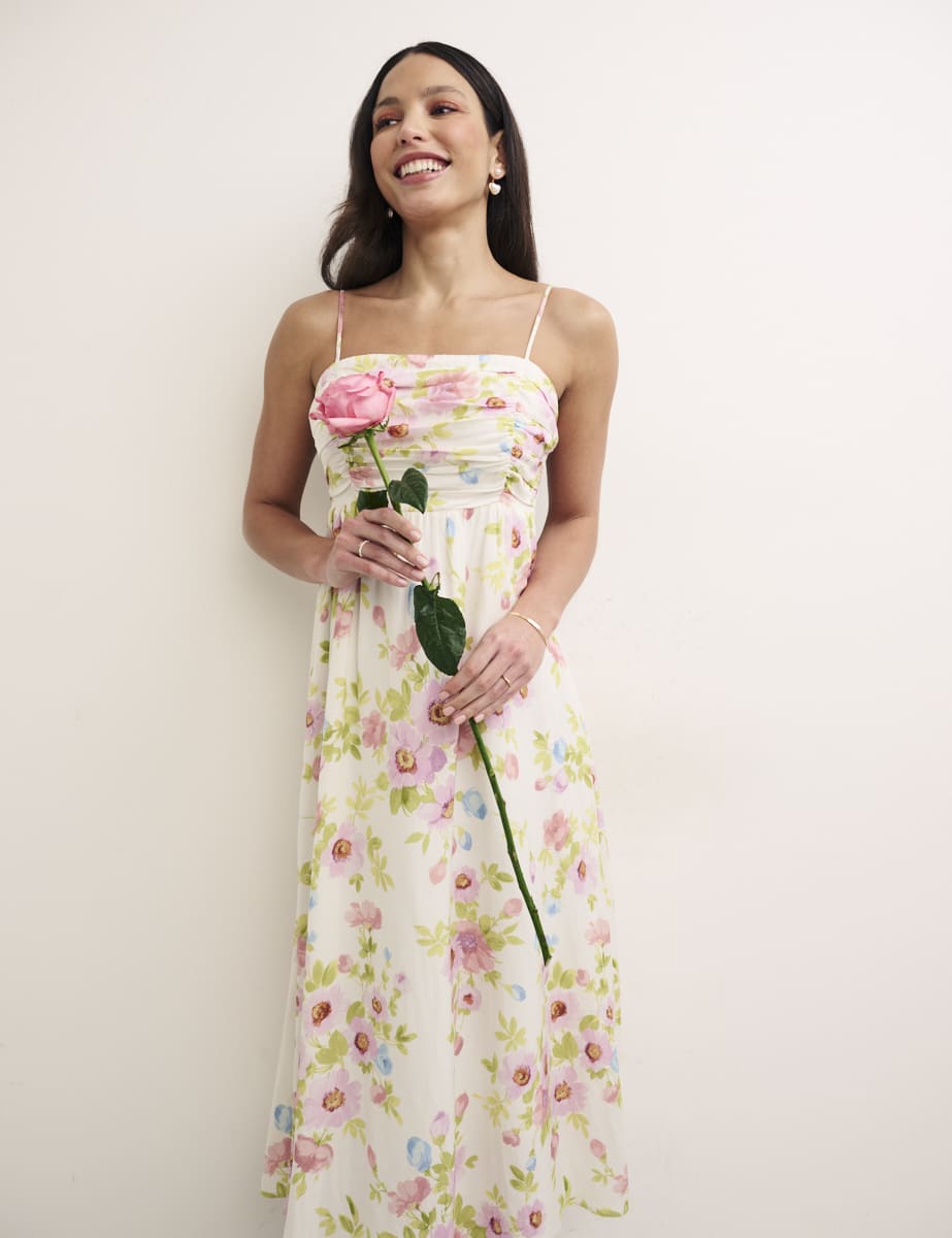 Floral Bridesmaid Rue Midaxi Dress, £95.00