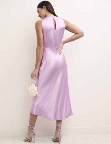 Nobody's Child Lilac Frances Midaxi Bridesmaid Dress