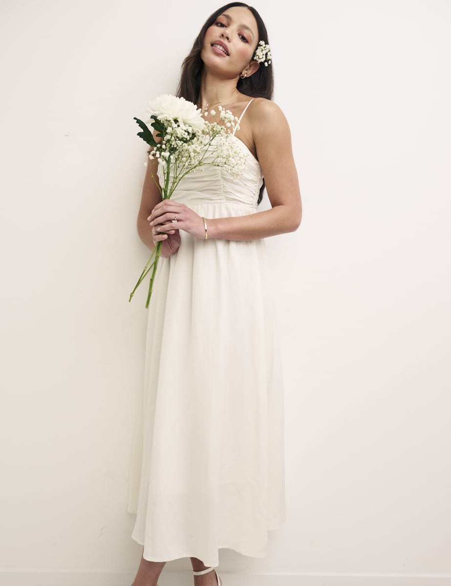 Ivory Bridesmaid Rue Midaxi Dress, £95.00