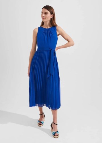 Hobbs Blyth dress Lapis Blue